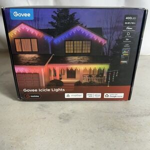 Govee Icicle Lights 32.8ft, H70D1 400 Lamps Fast Shipping